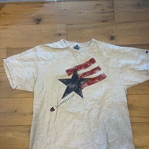 Vintage Champion Heather Gray Graphic T-Shirt